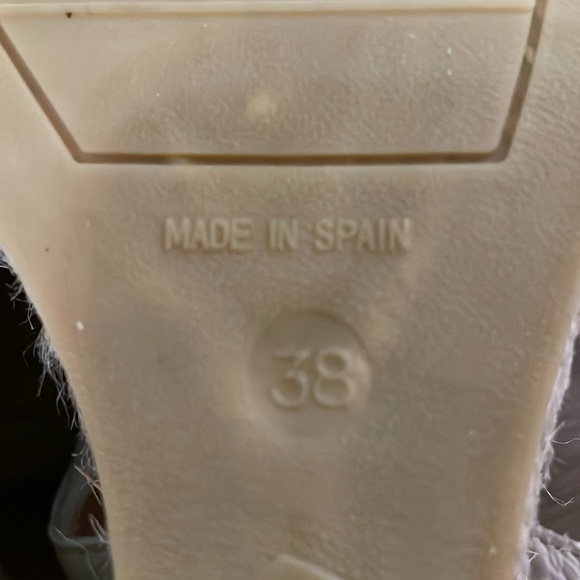 Kanna leather Wedges size - 7.5 - Picture 7 of 8